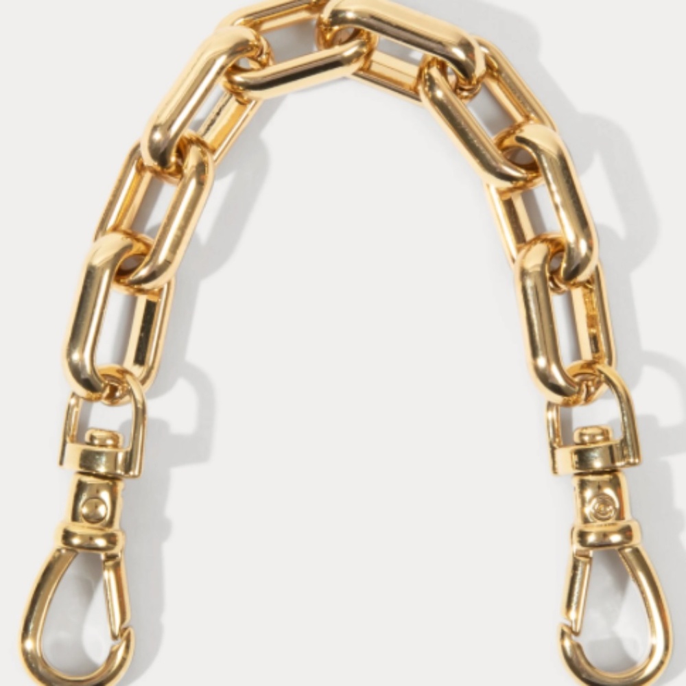 Y2K NWT Bandolier Astrid Wristlet in Gold Color